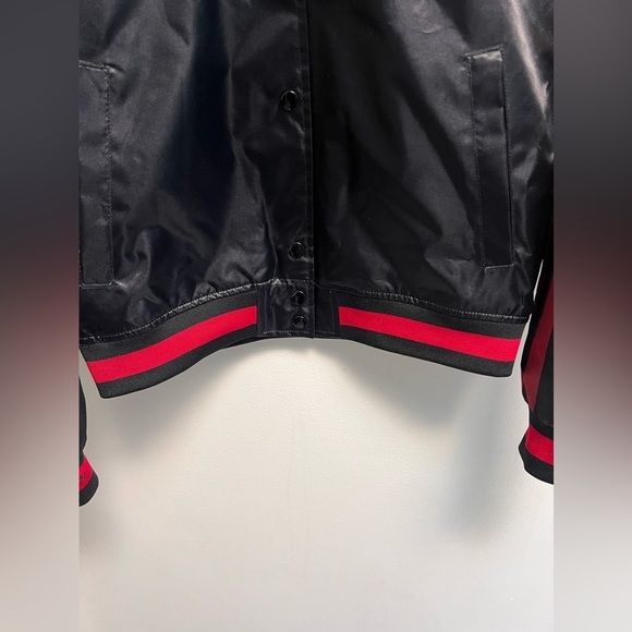 MITCHELL & NESS Women’s KC Chiefs Black & Red Starter Jacket - Size XS. - Picture 4 of 10